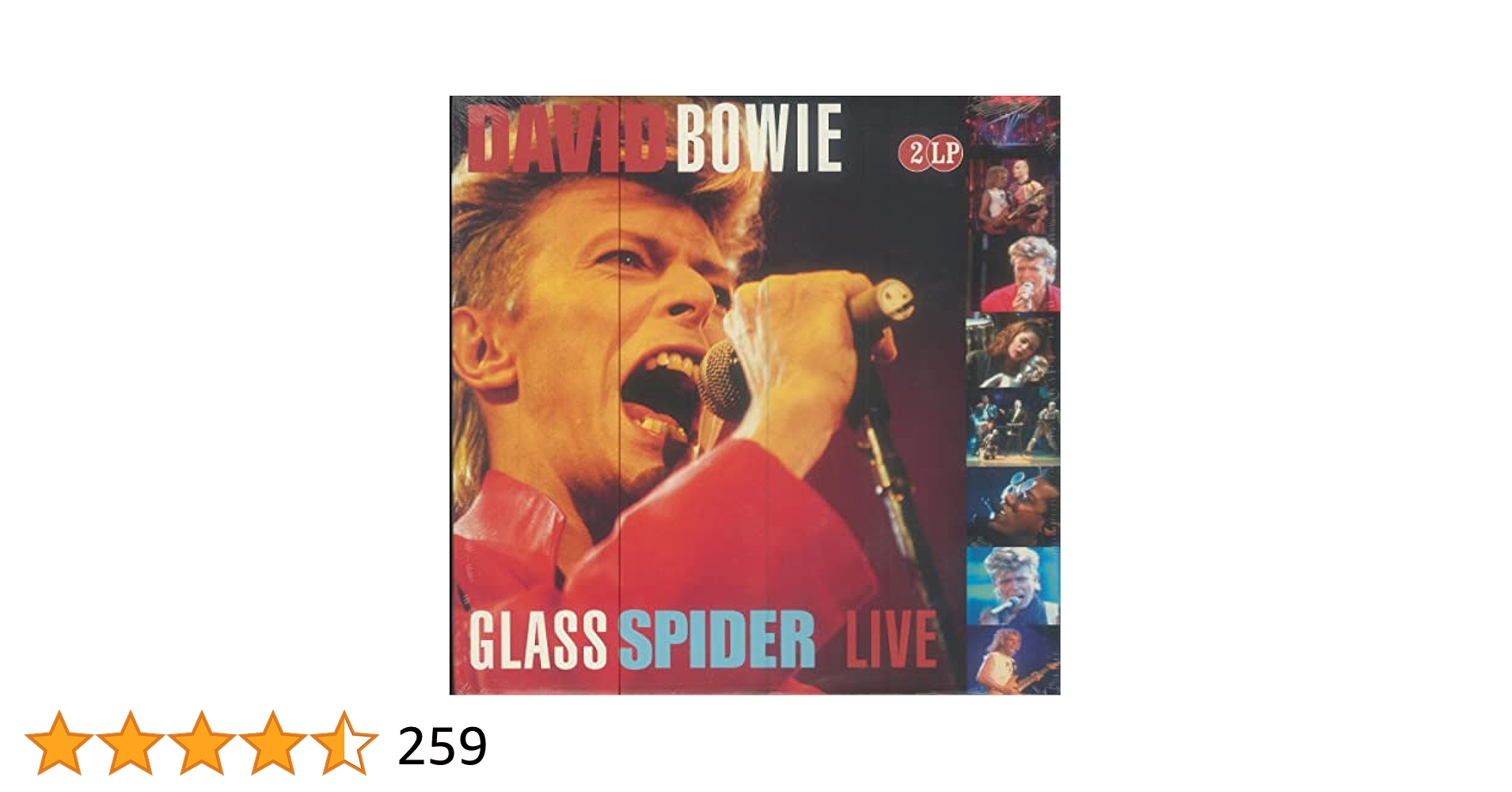 ミュージック David Bowie Glass Spider Live DVD David Bowie - Glass Spider Live [Vinyl] - Amazon.com Music